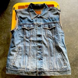 Vintage Gap Jean Jacket Vest